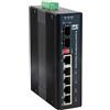 LevelOne IES-0620 switch di rete Gigabit Ethernet (10/100/1000) Supporto Power over (PoE) Nero [IES-0620]