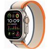 Apple Watch Ultra 2 49mm GPS+LTE Cassa Titanio Cinturino Trail Loop Orange/Beige