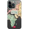 Legami - Cover iPhone 13 Pro, Tema Travel, Cover Trasparente e Sottile, Protegge il Telefono Risaltando il Design, Protezione e Stile, Garantisce l'Accesso a tutti i Tasti Laterali