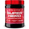 Scitec Nutrition Superhero - Pre-allenamento senza zucchero - con Aminoacidi - Estratti Vegetali - Vitamine - per l'energia, la concentrazione e il supporto immunitario, 285 g, Lampone rosso