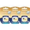Vaseline Lip Therapy 7G Crème Brûlée | Balsamo labbra nutriente per un'idratazione ottimale | 3x7g (Crème Brûlée (3 Pezzo))