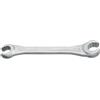 Hazet 612-8X10 Chiave a Doppio Anello Aperto, Argento, Apertura Chiave 8 X 10, Lunghezza 140 mm