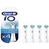 Oral-B iO Ultimate Clean Testine di Ricambio , 4 Pezzi, Pacco Adatto alla Buca delle Lettere