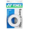 Yonex Ac 102Ex Super Grap Overgrip Bianco 3Pz