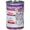 Monge & C. SpA Gemon Cat Adult Paté con Manzo 400 g Mangime