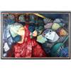 Quadro Contemporaneo Dipinto di G. Madoi Carnevale Veneziano 1991