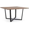 Bizzotto Tavolo Helsinki Antracite-naturale 130x130x75h