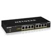 Netgear Switch di rete 8 porte SOHO Unmanaged PoE Nero GS308PP 100EUS