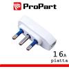 ProPart Spina 16A 2P+T piatta polybag