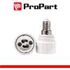 ProPart Adattatore per lampada da E14 a GU10 - 2A 250V - 40W max