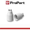 ProPart Adattatore per lampada da GU10 a E27 - 2A 250V - 40W max