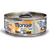 MONGE GATTO UMIDO 80 G JELLY ADULTO PEZZETTI DI TONNO E SALMONE LATTINA