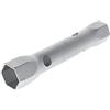 GEDORE Chiave a Tubo Doppia, 27 e 32 mm, Chiave a Tubo Esagonale, Lunga 195 mm, Chiave a Pipa Doppia per Dadi, Chiave a Bussola Meccanico, 26 R 27 x 32, Acciaio Cromato