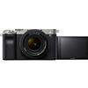 Sony Alpha 7 C - Fotocamera Digitale Mirrorless Full-frame, compatta e leggera, a obiettivi intercambiabili + SEL2860 Obiettivo con Zoom 28-60mm F4-5.6 (Argento)
