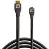 Tether Tools TetherPro Micro-HDMI to HDMI Cable with Ethernet Black 4.6m H2D15-BLK