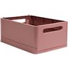 EXACOMPTA Scatola pieghevole The Smart Case maxi Skandi - 37,5 x 27,5 x 16,3 cm - rosa antico - Exacompta (unità vendita 1 pz.)