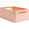 EXACOMPTA Scatola pieghevole The Smart Case maxi Skandi - 37,5 x 27,5 x 16,3 cm - nude - Exacompta (unità vendita 1 pz.)