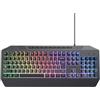 TRUST Tastiera da gaming illuminata GXT 836 EVOCX - Trust (unità vendita 1 pz.)