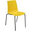 Grandsoleil Seduta Candy - PPL - giallo-nero opaco - Grandsoleil (unità vendita 4 pz.)