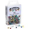 LEONE DELL'ERA Spillo con testa di plastica colorata - inox - Leone - conf. 100 pezzi (unità vendita 1 pz.)