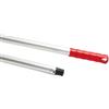 PerfettoFactory Manico Allitech - 150 cm - alluminio - rosso - PerfettoFactory (unità vendita 1 pz.)