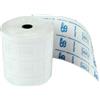 SABACART Rotolo registratore cassa - 57,5 mm x 30 m - 55 gr - diametro esterno 50 mm - anima 12 mm - carta termica BPA free - Sabacart - blister 10 pezzi (unità vendita 1 pz.)