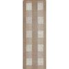 andiamo Tappeto Dalia resistente in polipropilene, facile da pulire e antimacchia, 67 x 200 cm, beige chiaro
