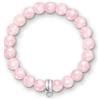 Thomas Sabo Bracciale Charm da Donna Rosa Club Argento Sterling 925 X0191-034-9