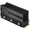 AXAGON Dissipatore cpu Axagon CLR-M2XT 76mm in alluminio Nero