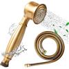 Ycxydr Soffione doccia antico, forma telefono, tubo flessibile in acciaio inossidabile 1,5 m, massaggio, modello OT-105