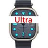 DEJJYYYZ 2024 Originale HK8 Pro Max Ultra GEN 2 Smart Watch Uomo 49mm AMOLED 2.15 pollici High Refresh NFC ChatGPT Smartwatch PK Hello Watch 3PLUS (nero)