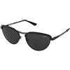 Vogue VO4236S 352/87 | Occhiali da Sole Graduati o Non Graduati | Prova Online | Metallo | Cat Eye, Ovali / Ellittici | Nero | Adrialenti