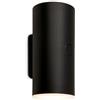 BRILONER - Lampada da parete a LED con batteria e touch, dimmerabile su più livelli, timer da 15 minuti, applique da esterno, proiettore LED esterno, lampada esterna, 15,5x7x8 cm (HxLxP), nero
