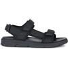 Geox U Xand 2s A, Sandali Slide Uomo, Nero, 39 EU