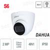 Dahua HAC-HDW1200TRQ-S6 - Telecamera DOME 4in1 2MP 2.8mm ir30 ip50 Microfono - S6