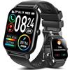 DUSONLAP 2024 Smartwatch, (Fare e Ricevere Chiamate), 1,85 Smartwatch Uomo con Cardiofrequenzimetro/Sonno, 112 modalità Sportive IP68 Impermeabile Orologio Contapassi per Android IOS