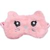 generic Mascherina per occhi in peluche, riutilizzabile, per dormire meglio, comoda benda con fascia elastica