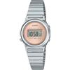 Casio Orologio Digitale al Quarzo Donna con Cinturino in Acciaio Inossidabile LA700WE-4AEF