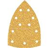 Bosch Accessories 2608901652 - Carta vetrata per levigatrice multiuso, grana 60 (lunghezza x larghezza), 93 mm x 102 mm, 10 pezzi.