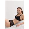 Intimissimi Culotte Brasilianata Pretty Flowers Nero