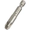 Trend Snappy Pozi n.4 50mm Insert Bit, Confezione da 2, Acciaio di Alta Qualità, Codolo Esagonale 1/4 Pollice, SNAP/PZ/4