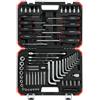 Gedore Red Juego de herramientas de atornillar TX incl. maleta, 75 piezas