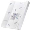 Rotho Babydesign 20099 0001 CQ Materassino Impermeabile per Cambiare Pannolini - Wedge Changing Pad, 70 x 50 cm, Multicolore (Bianco con Koala)