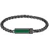 Lacoste Braccialetto a Catena da Uomo Collezione SPELT con Placcatura in Nero (IP) - 2040339, Nero, Braccialetto
