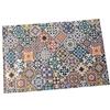 DRW Tappeto in vinile con mosaico 60 x 90 cm
