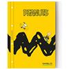 RAMBLOC Peanuts - 3 Quaderni Multifunzione - A4 senza margine 80g carta FSC 64 pagine - Fogli staccabili rinforzati adatti per quaderni ad anelli - pagine quaderno a righe o quaderno a quadretti - 5MM