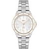 Lacoste Orologio Analogico al Quarzo da Donna Collezione SANTORINI con Cinturino in Acciaio Inossidabile Argentato - 2001370