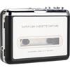 LCCEERD Lettore Musicassette Portatile, USB Stereo Lettore di Audiocassette Converte Cassette in MP3 e CD, Collega e Usa Lettore Cassette Audio per Win 7 8 10 2000 XP Vista