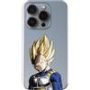 Personalaizer Cover per Iphone 14 Pro - Dragon Ball Z Vegeta Super Saiyan