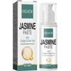 MANRNXA Jasmine Eye Cream, crema per gli occhi puramente naturale, antirughe, rimuove occhiaie, borse e gonfiore, 100 ml (1 bottiglia)